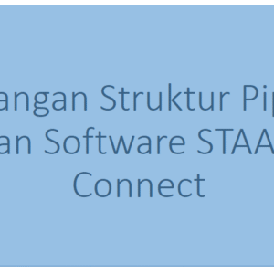 perancangan struktur pipe rack dengan software staad.pro connect