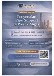 Pengenalan Struktur Pipe Support Proyek Oil & Gas